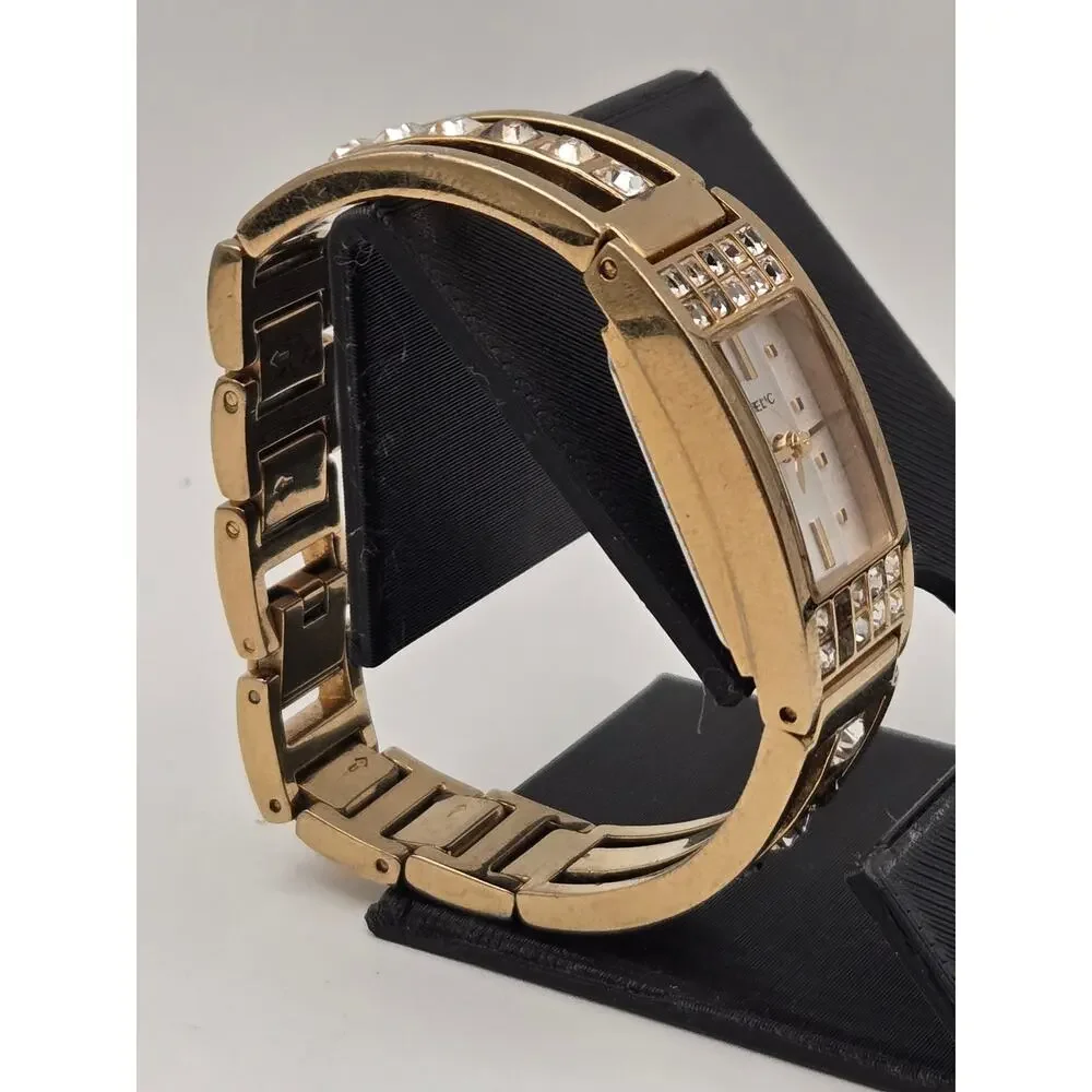 Relic by Fossil Gold Tone Crystal Quartz Watch ZR33790